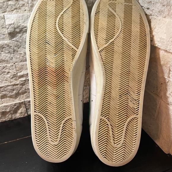 Nike Blazer '77 Vintage Low Pine Green Men's Size 14 White Leather Sneaker - Picture 5 of 5